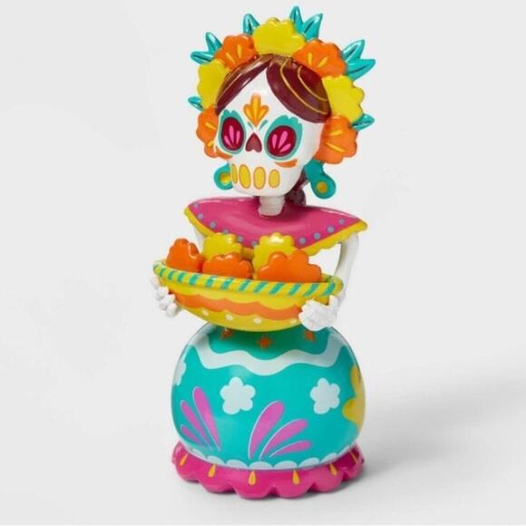 Día de Muertos Senorita Decorative Sculpture - Designed with Luis Pinto - Picture 1 of 5